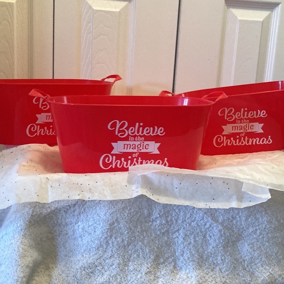 Bundle of three Christmas tubs - Picture 2 of 7